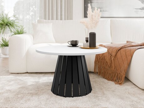 Salontafel Oswego 134 (Zwart + Wit)
