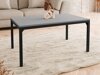 Salontafel Oswego 138 (Grafiet + Zwart)