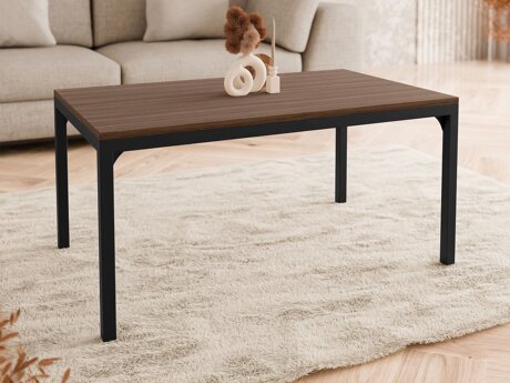Salontafel Oswego 138 (Notenhout + Zwart)