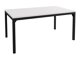 Salontafel Oswego 138 (Wit + Zwart)