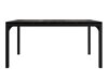 Salontafel Oswego 138 (Zwart marmer + Zwart)
