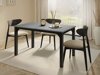 Tafel Oswego 136 (Grafiet + Zwart)