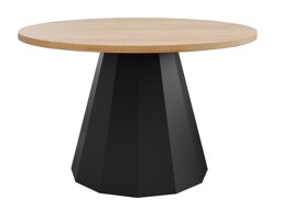 Salontafel Oswego 139 (Zwart + Eiken)