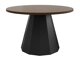 Salontafel Oswego 139 (Zwart + Notenhout)