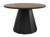 Salontafel Oswego 139 (Zwart + Notenhout)