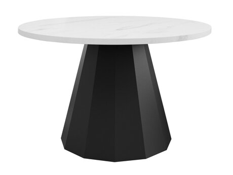 Salontafel Oswego 139 (Zwart + Wit marmer)