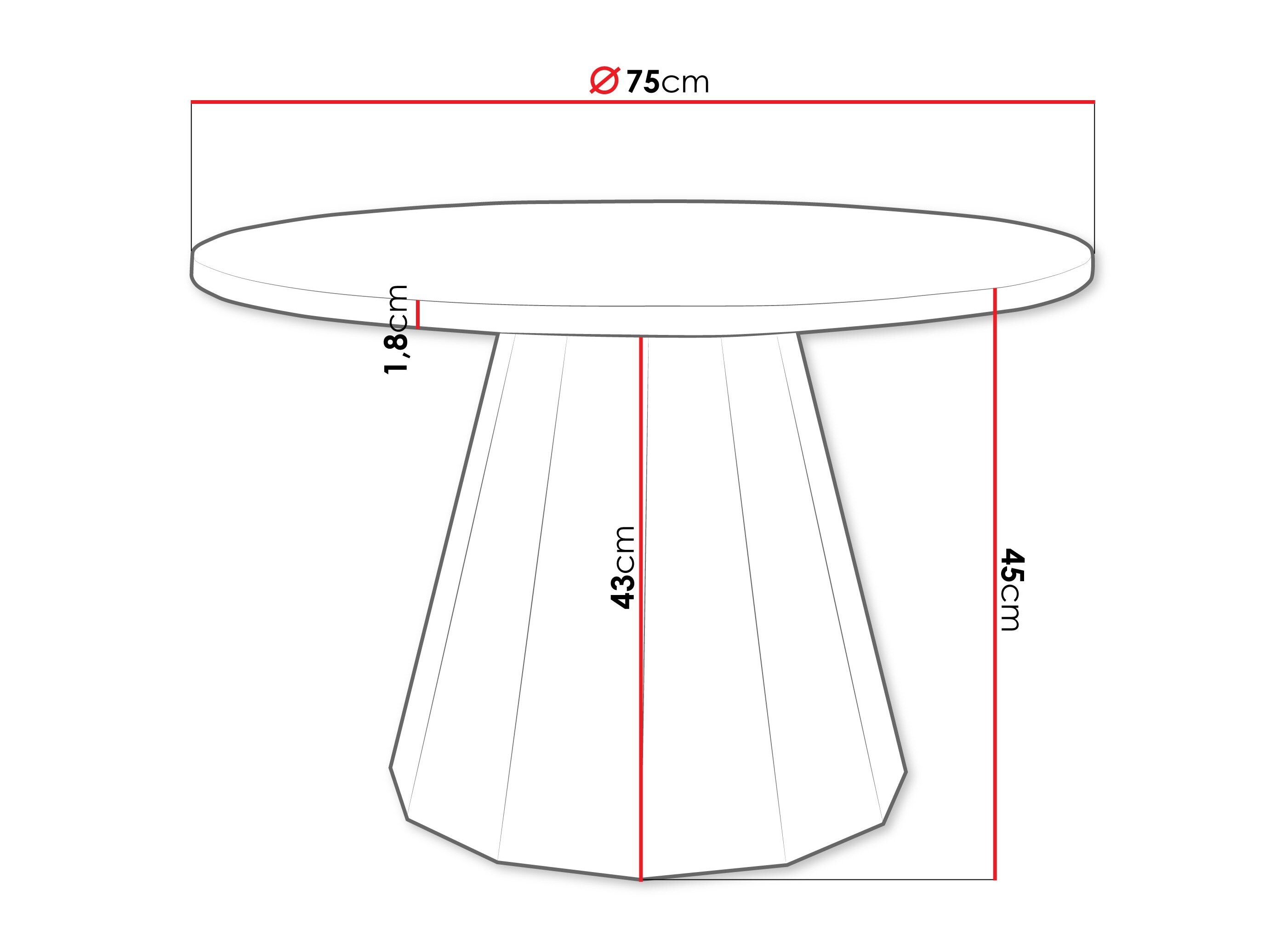 Sofabord Oswego 139 (Sort + Grå)