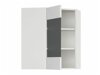 Dulap modular de colț pentru perete Top White 160