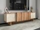 Mueble TV Kailua 2513 (De color marrón claro + Nogal)