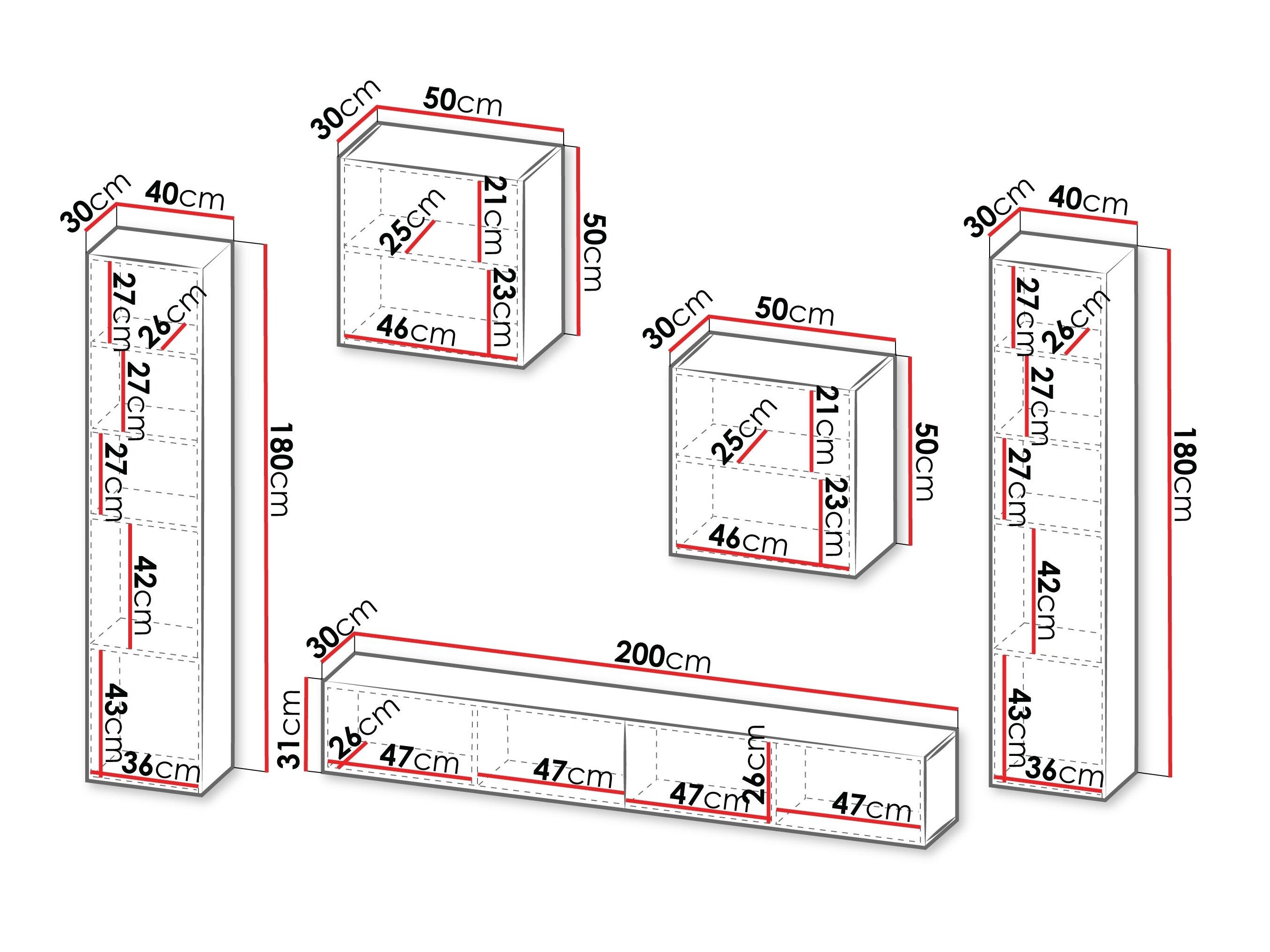 Stuemøbelsæt Species V (Kashmir)
