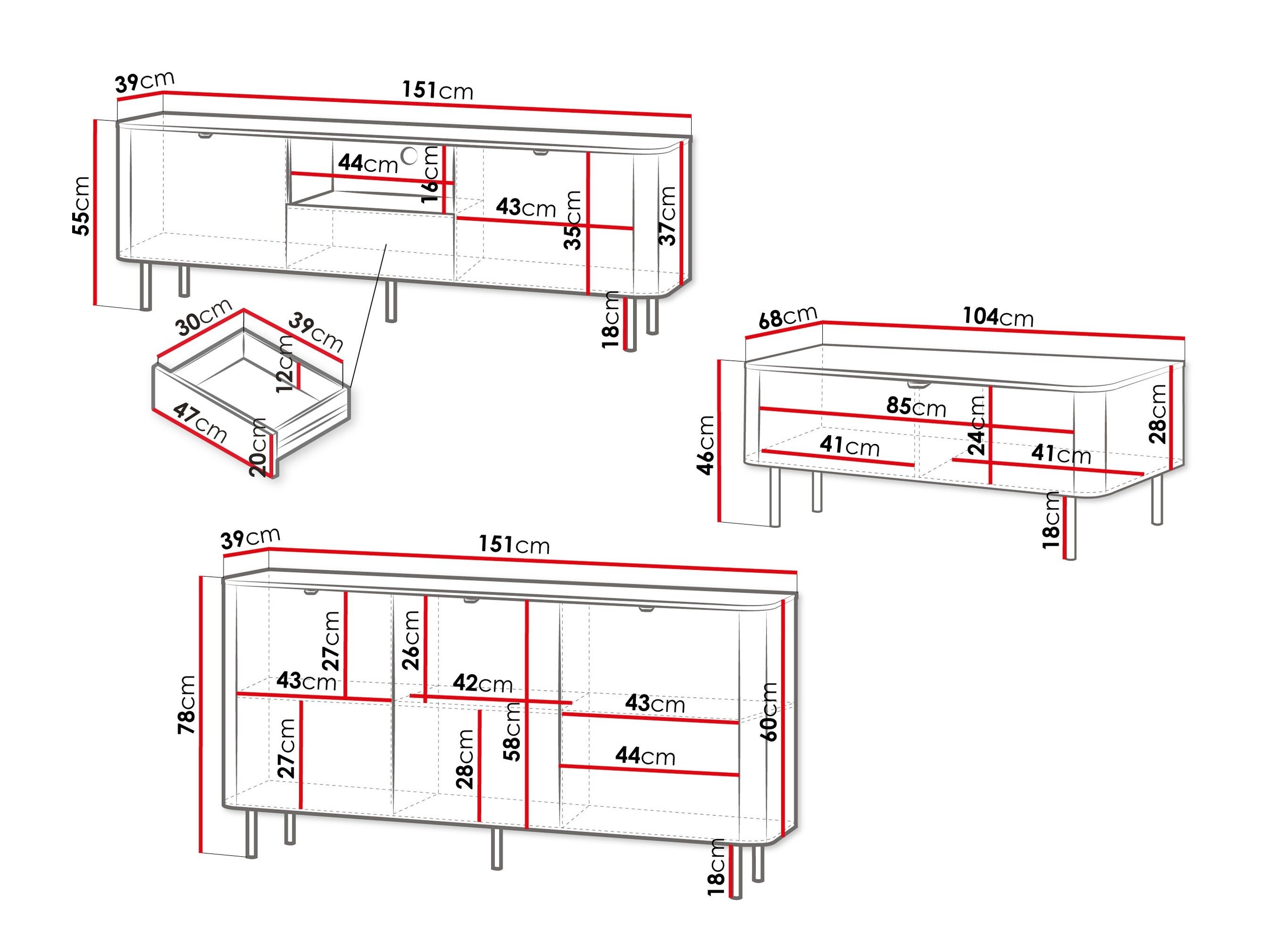 Stuemøbelsæt Epulos I