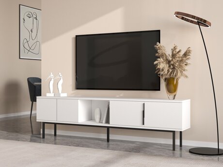 TV-állvány Kailua 2541 (Fehér)