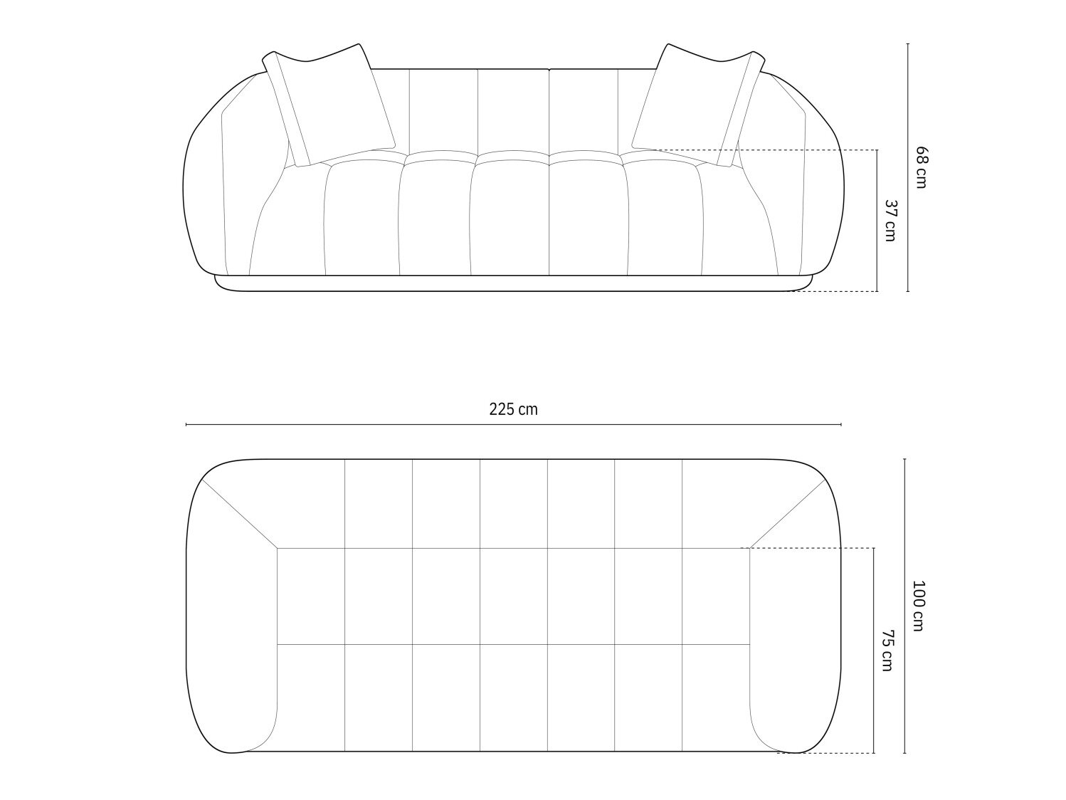 Sofa Beckley 173 (Heritage Jeans)