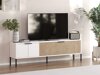 Comodă TV Kailua 2550 (Alb + Stejar)