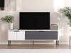 TV stol Kailua 2550 (Bijela + Antracit)