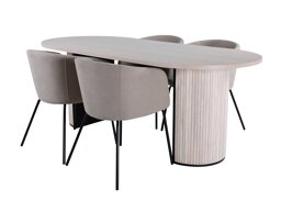 Set de mese Dallas 2767 (Bej + Negru)