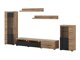 Set de living Sorciro 103 (Negru + Stejar Wotan)