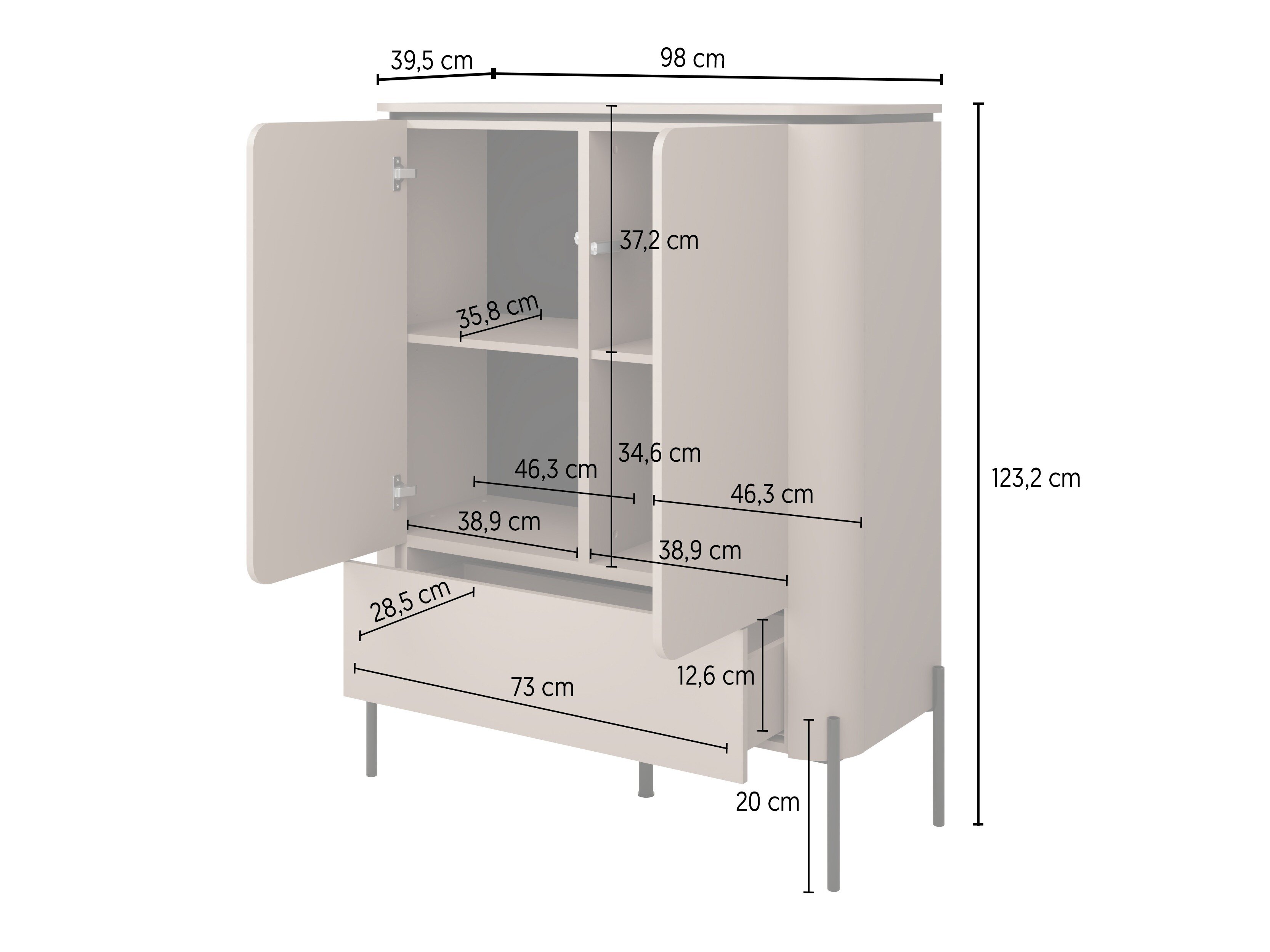 Stuemøbelsæt Mirbeno 103