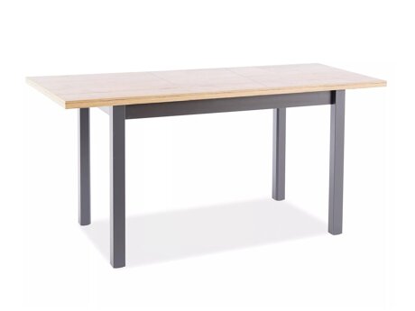Tafel Detroit 782 (Artisan eiken + Zwart)