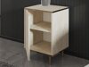 Нощно шкафче Kailua 2575 (Светъл Travertine + Златно)