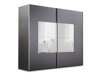 Garderobeskab Honolulu 256 (Grafit)