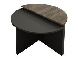 Set de măsuțe de cafea Kailua 2581 (Antracit + Nuc)