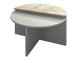 Set de măsuțe de cafea Kailua 2581 (Gri + Deschis Travertine)