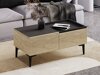 Dohányzóasztal Kailua 2586 (Világos Travertine + Antracit)