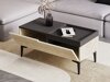Dohányzóasztal Kailua 2586 (Világos Travertine + Antracit)