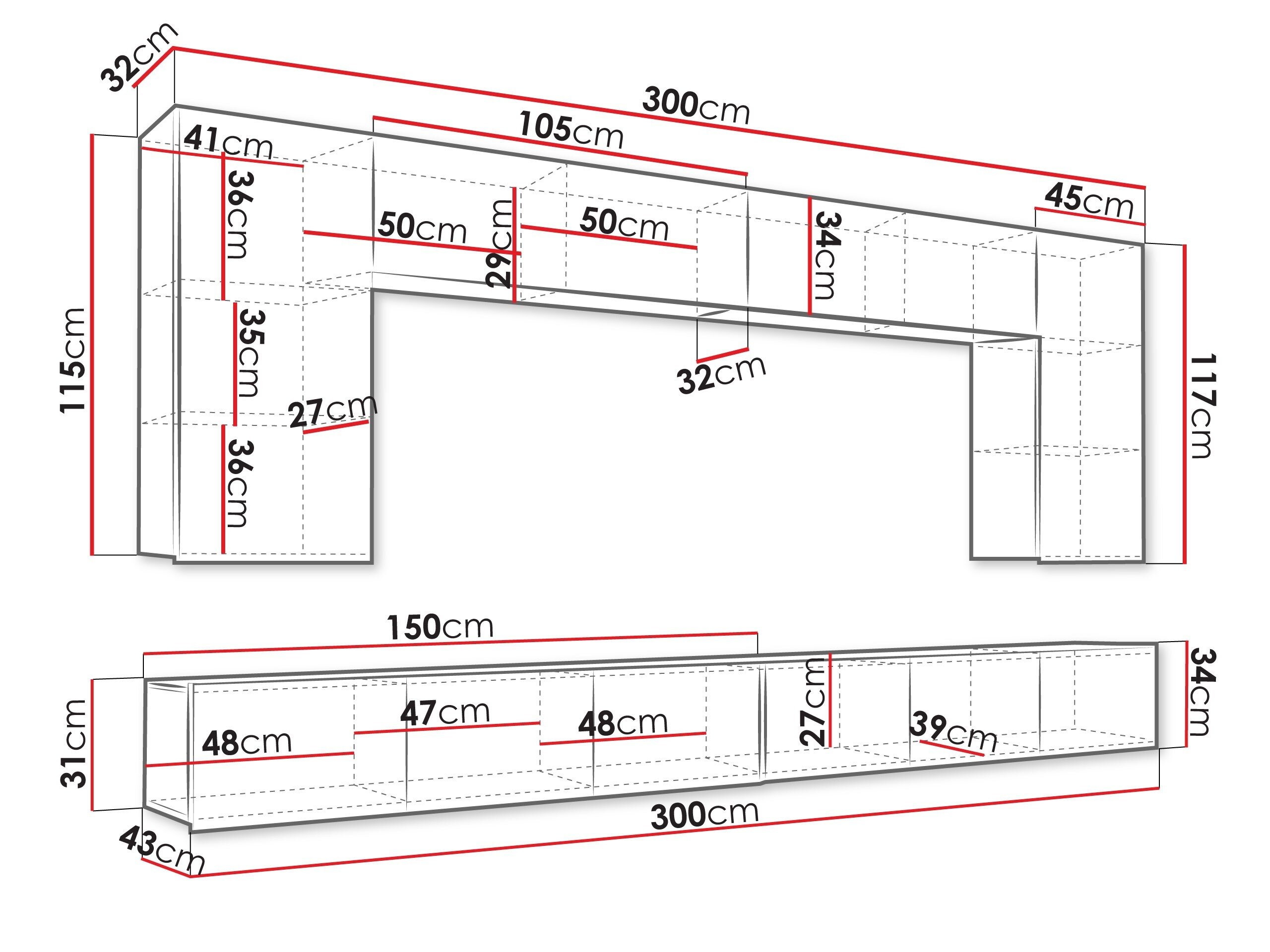 Stuemøbelsæt Remus XIII (Kashmir)