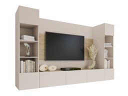 Woonkamerset Comfivo Salix I (Beige + Cremona eiken)