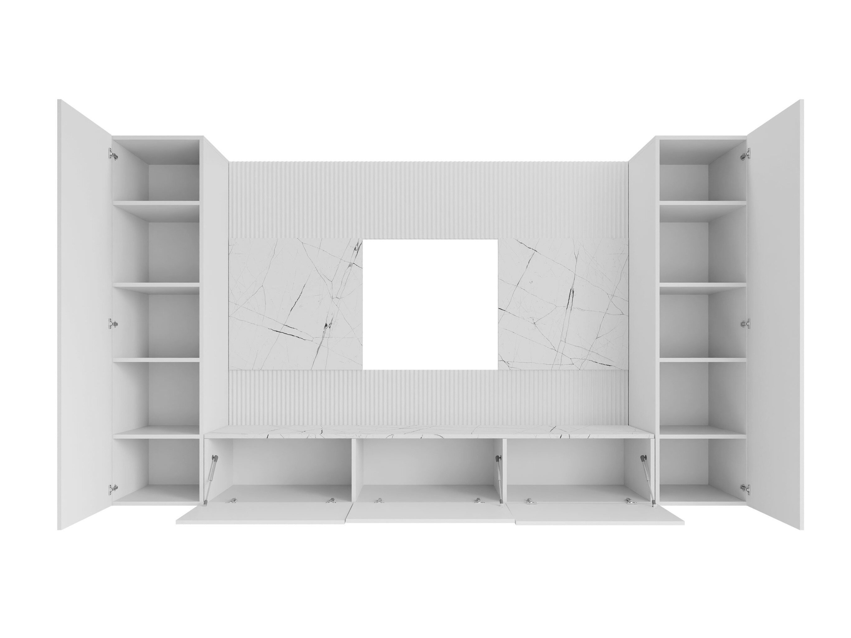 Woonkamerset Comfivo Salix V (Beige + Eiken)