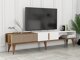 Comodă TV Mavbene 102 (Nuca + Alb)