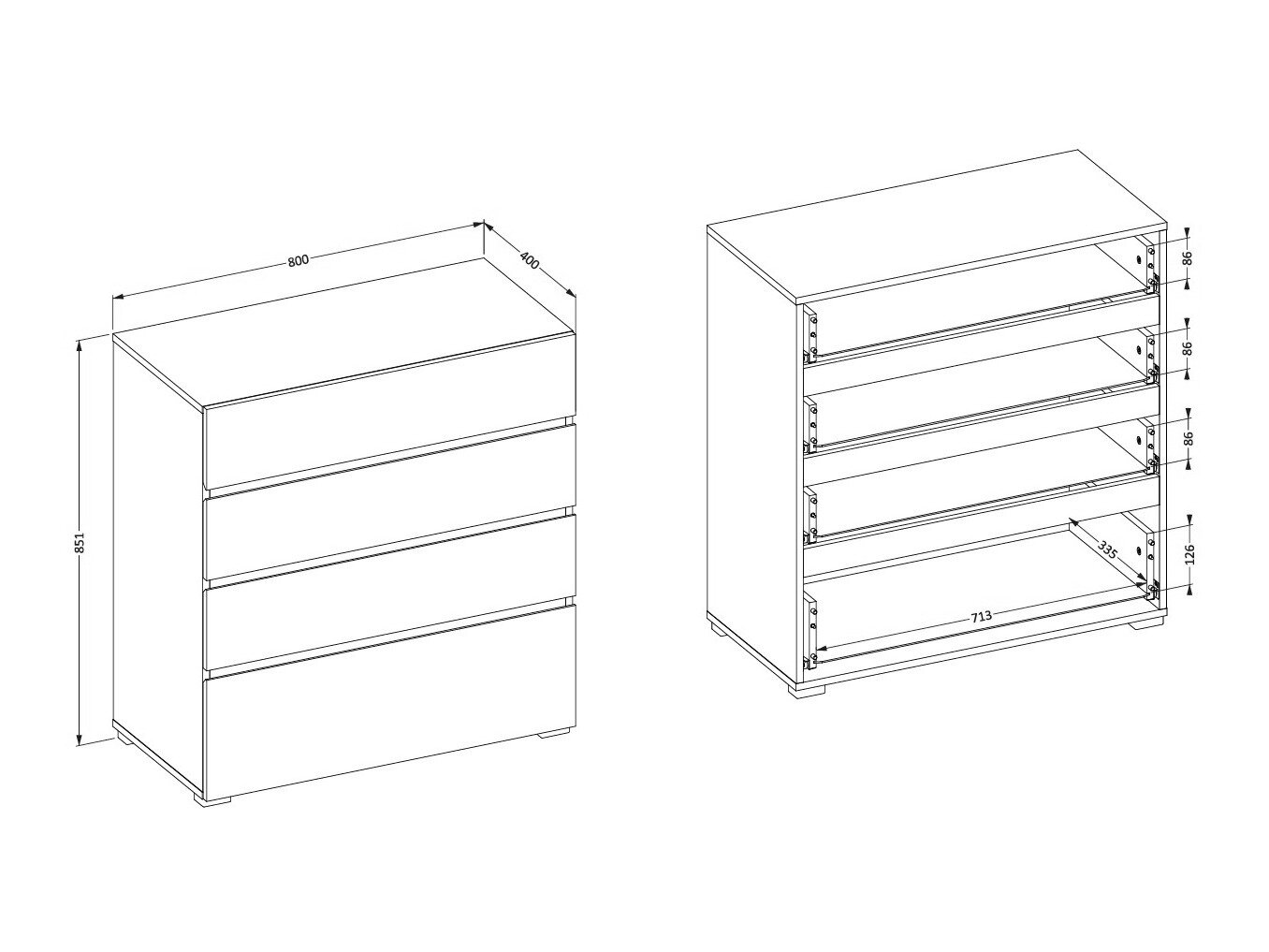 Kommode Alfere 121 (Wotan eg)
