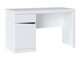 Skrivebord Venlori 120 (Hvid + Grafit)