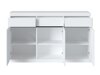 Ladekast Venlori 123 (Wit + Grafiet)