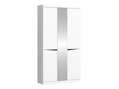 Garderobeskab Venlori 139 (Hvid + Grafit)