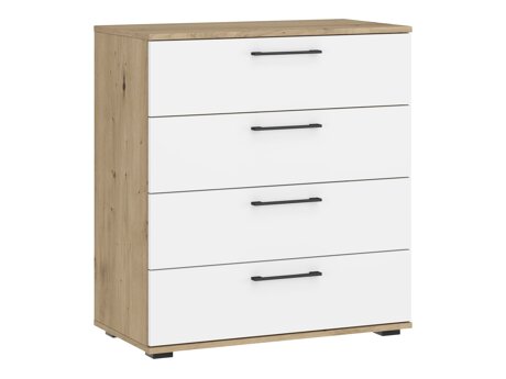 Kommode Houston 1976 (Hvid + Artisan eg)