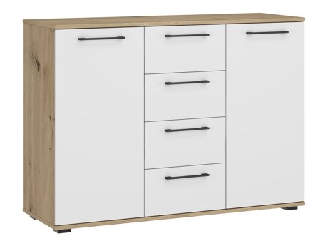 Kommode Houston 1977 (Hvid + Artisan eg)