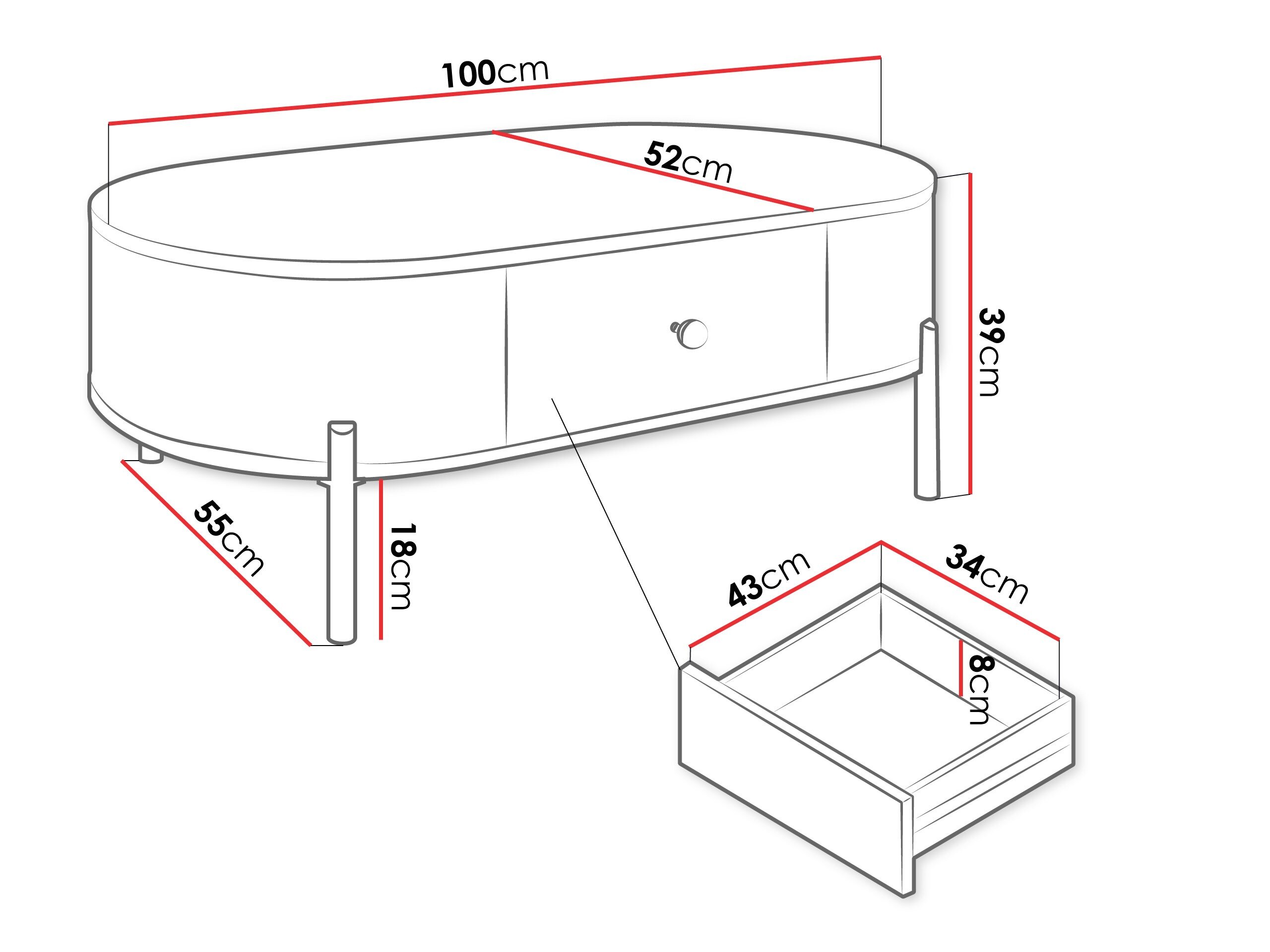 Sofabord Comfivo Mirsoni