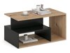 Salontafel Houston 1991 (Zwart + Artisan eiken)