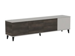 TV-meubel Luelia 114 (Notenhout + Kasjmier)