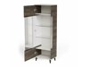 Woonkamerset Luelia 108 (Notenhout + Kasjmier)