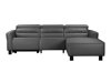 Colțar cu recliner Denton 1486 (Gri)