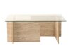 Măsuță de cafea Asheboro 176 (Deschis Travertine)