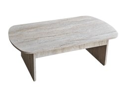 Dohányzóasztal Kailua 2631 (Könnyű travertin)