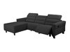 Pehme nurga recliner Denton 1487 (Antratsiit)