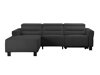 Pehme nurga recliner Denton 1487 (Antratsiit)