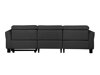 Pehme nurga recliner Denton 1487 (Antratsiit)