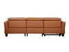 Pehme nurga recliner Denton 1487 (Pruun)